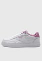 Tenis Lifestyle Beige-Lila Claro Reebok Court Advance Bold de Reebok