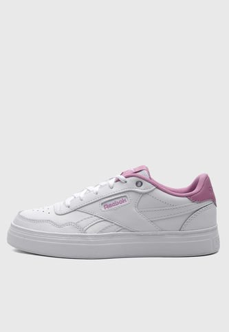 Tenis Lifestyle Beige-Lila Claro Reebok Court Advance Bold Reebok