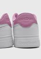 Tenis Lifestyle Beige-Lila Claro Reebok Court Advance Bold de Reebok