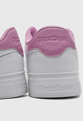 Tenis Lifestyle Beige-Lila Claro Reebok Court Advance Bold