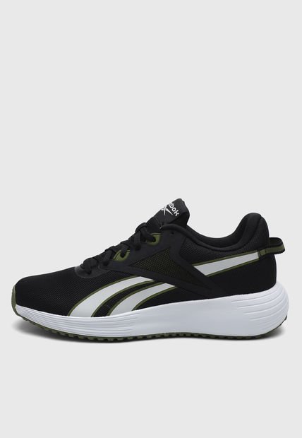 Tenis Running Negro-Blanco-Verde Reebok Lite Plus 3