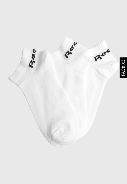 Medias X3 Blanco-Negro Reebok Act Core