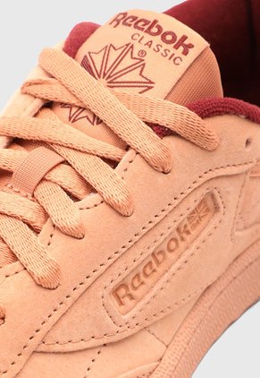 Tenis Reebok Club C 85 Naranja