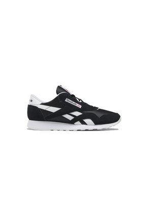 Tenis Hombre Reebok Classic Nylon - Negro-Blanco