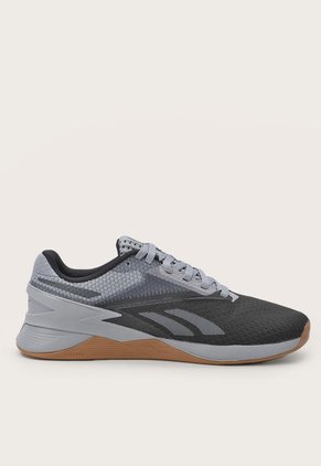 Tenis Training Negro-Azul Grisáceo Reebok Nano X3