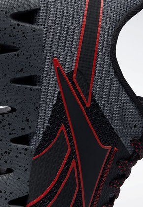 Tenis Running Negro-Gris-Rojo Reebok Zig Dynamica 2 Adventure
