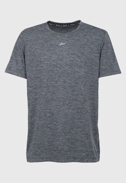 Camisa Reebok Id Train Melange Gris