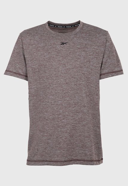 Camiseta Reebok Id Train Melange Vinotinto