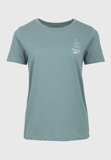 Camiseta Reebok Graphic Verde
