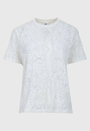 Camiseta Reebok Burnout Blanco