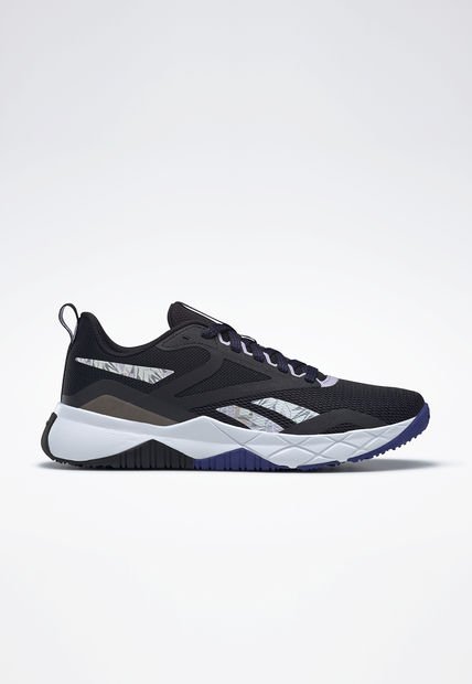 Tenis Training Negro-Blanco-Azul Reebok NFX Trainer