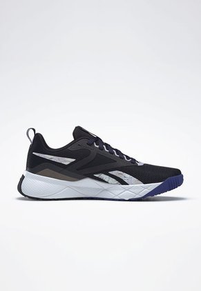 Tenis Training Negro-Blanco-Azul Reebok NFX Trainer