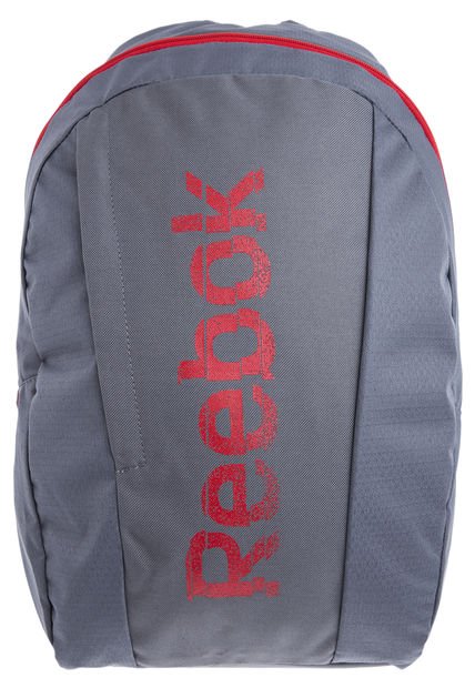 Morral Gris-Rojo Reebok Se Medium Backpack