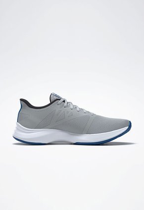 Tenis Running Gris-Negro-Azul Reebok Runner 5.0