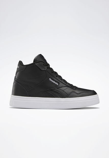 Tenis Lifestyle Negro-Blanco Reebok Court Advance Bold High