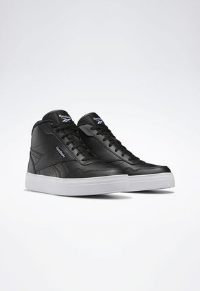 Tenis Lifestyle Negro-Blanco Reebok Court Advance Bold High