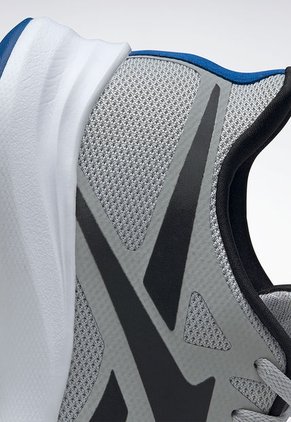 Tenis Running Gris-Negro-Azul Reebok Runner 5.0
