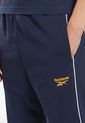 Pantalón Sudadera Azul-Blanco-Amarillo Reebok de Reebok