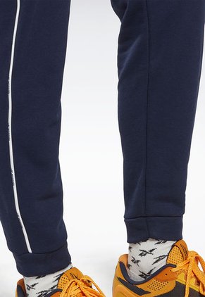 Pantalón Sudadera Azul-Blanco-Amarillo Reebok