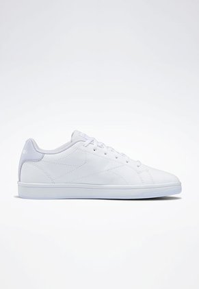 Tenis Blanco-Lila Reebok Royal Complete CLN
