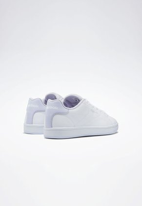 Tenis Blanco-Lila Reebok Royal Complete CLN