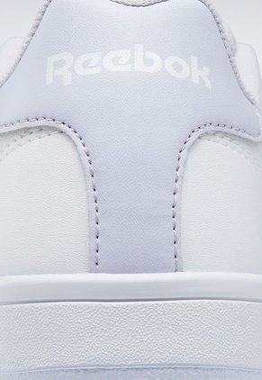 Tenis Blanco-Lila Reebok Royal Complete CLN