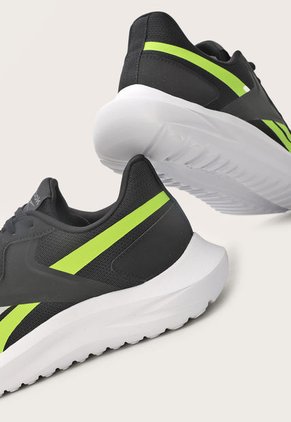 Tenis Running Negro-Amarillo Neón-Blanco Reebok Energen Lux