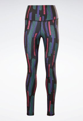 Leggings Negro-Multicolor Reebok MYT