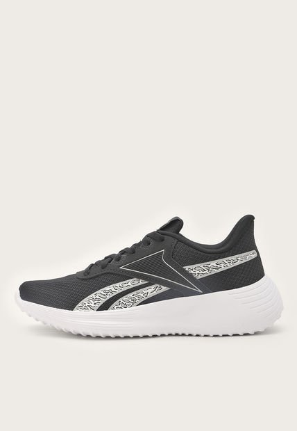 Tenis Running Negro-Blanco-Gris Reebok Lite 3