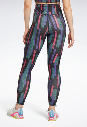 Leggings Negro-Multicolor Reebok MYT