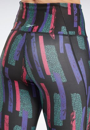 Leggings Negro-Multicolor Reebok MYT