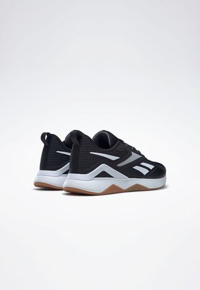 Tenis Training Negro-Blanco-Café Reebok Nanoflex V2