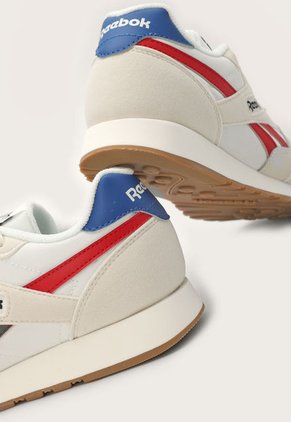 Tenis Lifestyle Beige-Rojo-Azul Reebok Ultra Flash