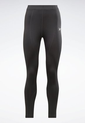 Leggings Negro-Blanco Reebok MYT Detail