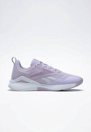 Tenis Training Lila-Blanco-Gris Reebok Nanoflex V2