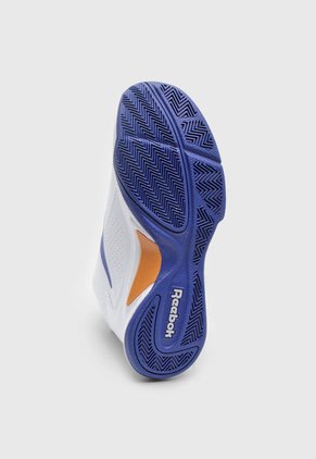Tenis Basketball Blanco-Azul-Café Reebok More Buckets