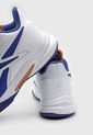 Tenis Basketball Blanco-Azul-Café Reebok More Buckets de Reebok