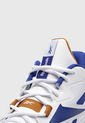 Tenis Basketball Blanco-Azul-Café Reebok More Buckets de Reebok
