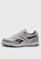 Tenis Lifestyle Beige-Gris-Vinotinto Reebok Classics BB 4000 II de Reebok