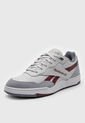 Tenis Lifestyle Beige-Gris-Vinotinto Reebok Classics BB 4000 II de Reebok