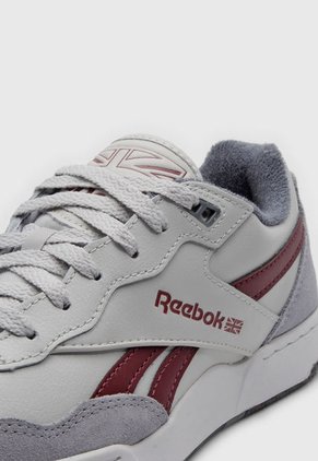Tenis Lifestyle Beige-Gris-Vinotinto Reebok Classics BB 4000 II