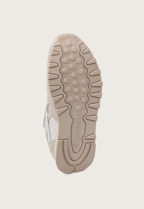 Tenis Lifestyle Blanco-Beige-Borgoña Reebok Classics Classic Leather