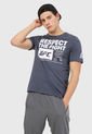 Camiseta Azul-Blanco Reebok Ufc Fan Gear Text de Reebok
