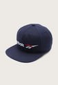 Gorra Azul Navy-Blanco-Rojo Reebok Classics CL Vector Flat Peak de Reebok