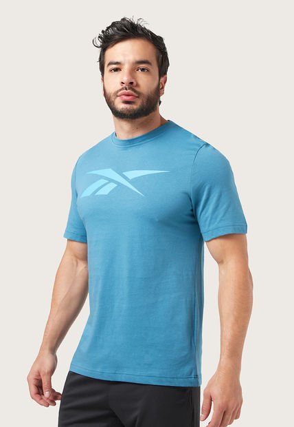 Camiseta Turquesa-Aguamarina Reebok Graphic Series Vector