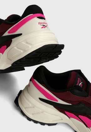 Tenis Lifestyle Vinotinto-Negro-Beige-Fucsia Reebok EVZN