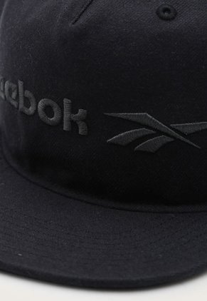 Gorra Negro Reebok Classics CL Vector Flat Peak