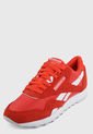 Tenis Lifestyle Naranja-Blanco Reebok Classics Classic Nylon de Reebok Classics