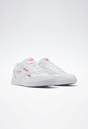 Tenis Lifestyle Blanco-Coral-Rosa Reebok Classics Court Advance