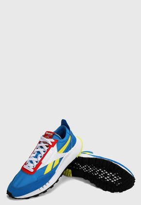 Tenis Lifestyle Azul-Blanco-Amarillo Reebok Legacy